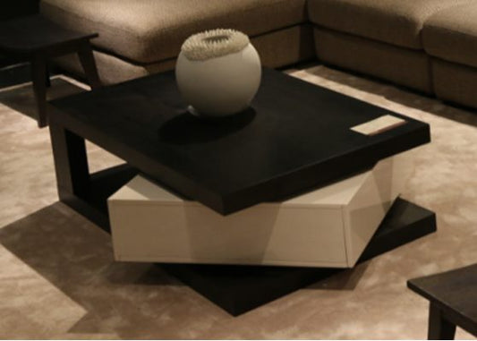 Swiled Wooden Veneer coffee table 1.2m - CLEARANCE SALE