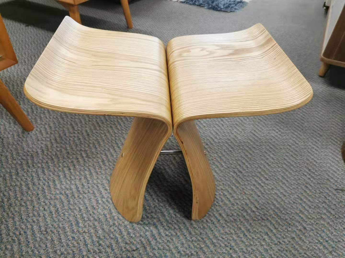 Butterfly stool, 3 colours available