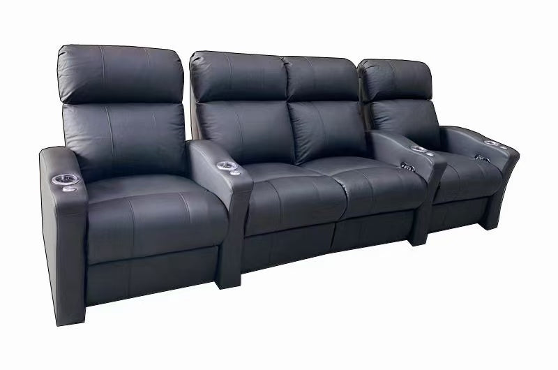 High Qulity Multifunctional electric Genuine Leather Home Theatre Seating #174, available now