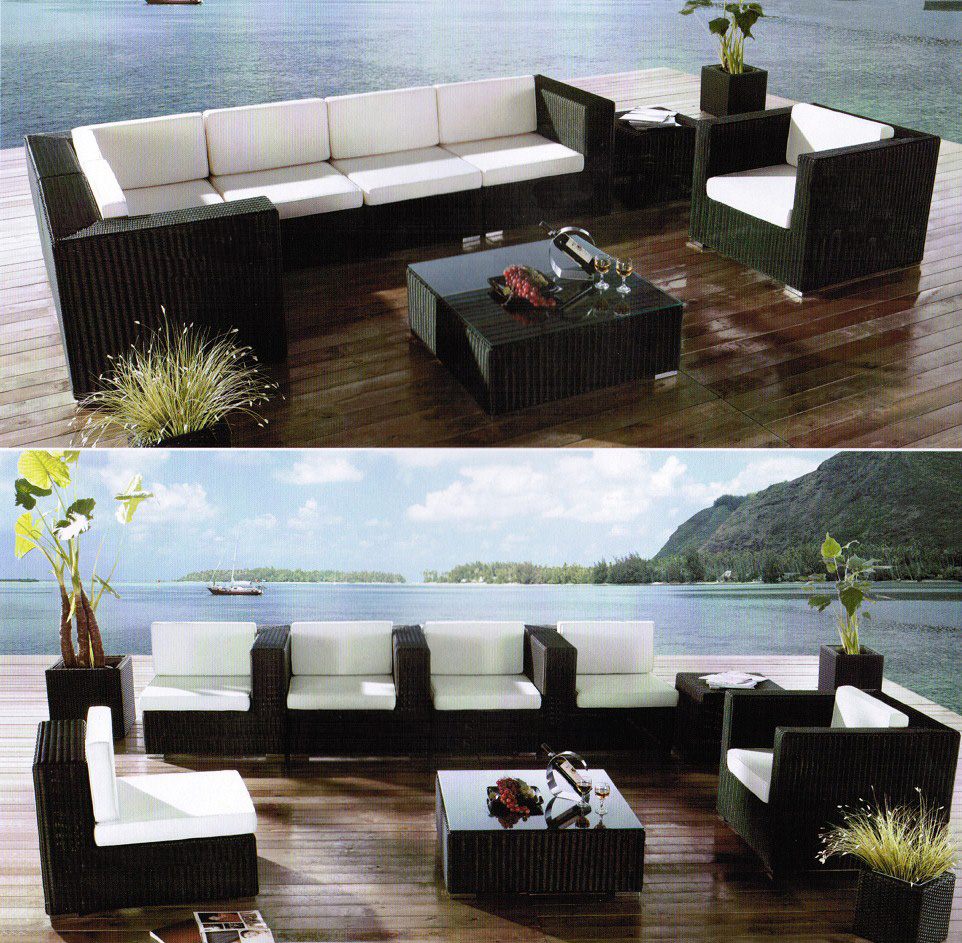 Freedom 8 PCS Outdoor Rattan sofa by order