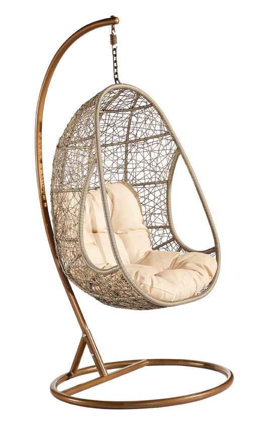 #803 round rattan swing chair, Available now