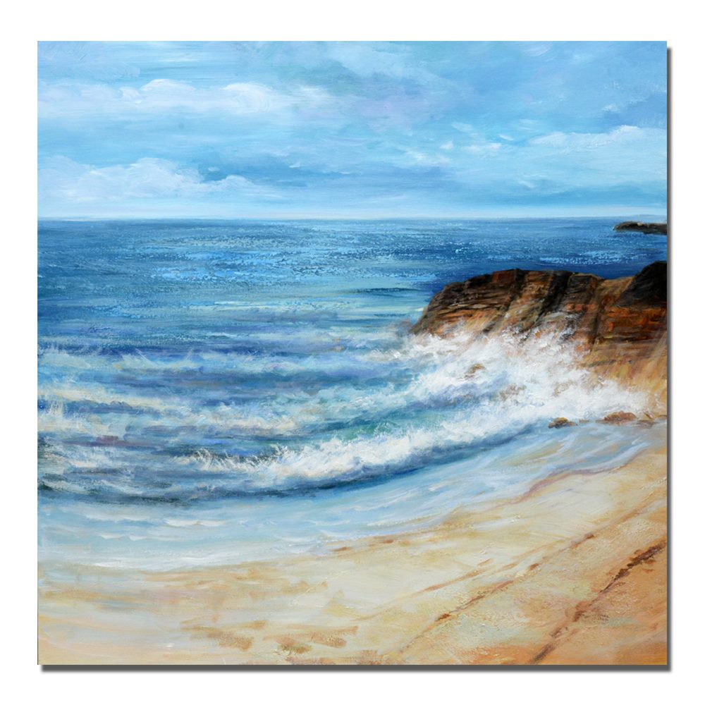 100% Hand Oil Painting Sea view, Ready to Hang up