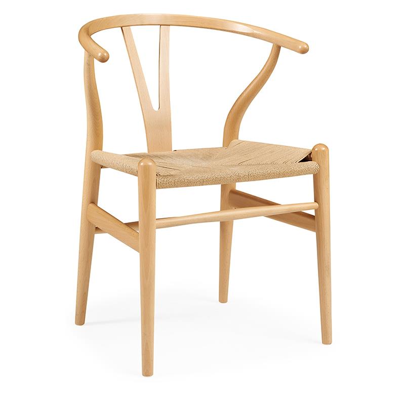 Replica HANS WISHBONE Dining Chair Solid ASH